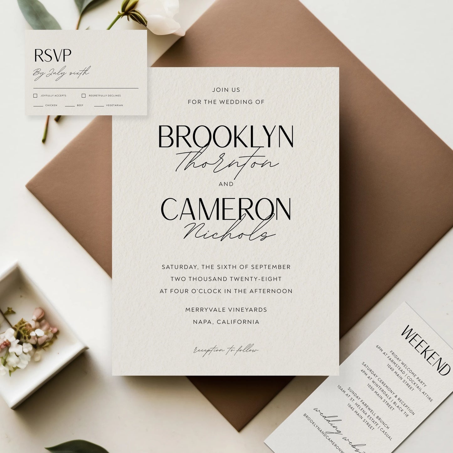 Wedding Invitation Templates Bundle