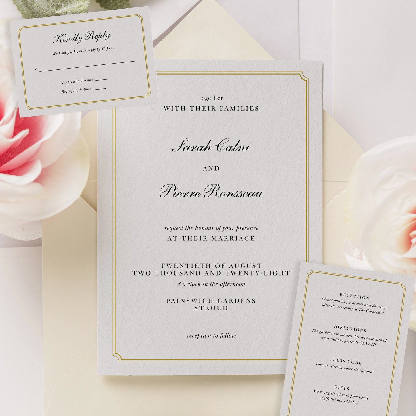 Wedding Invitation Templates Bundle