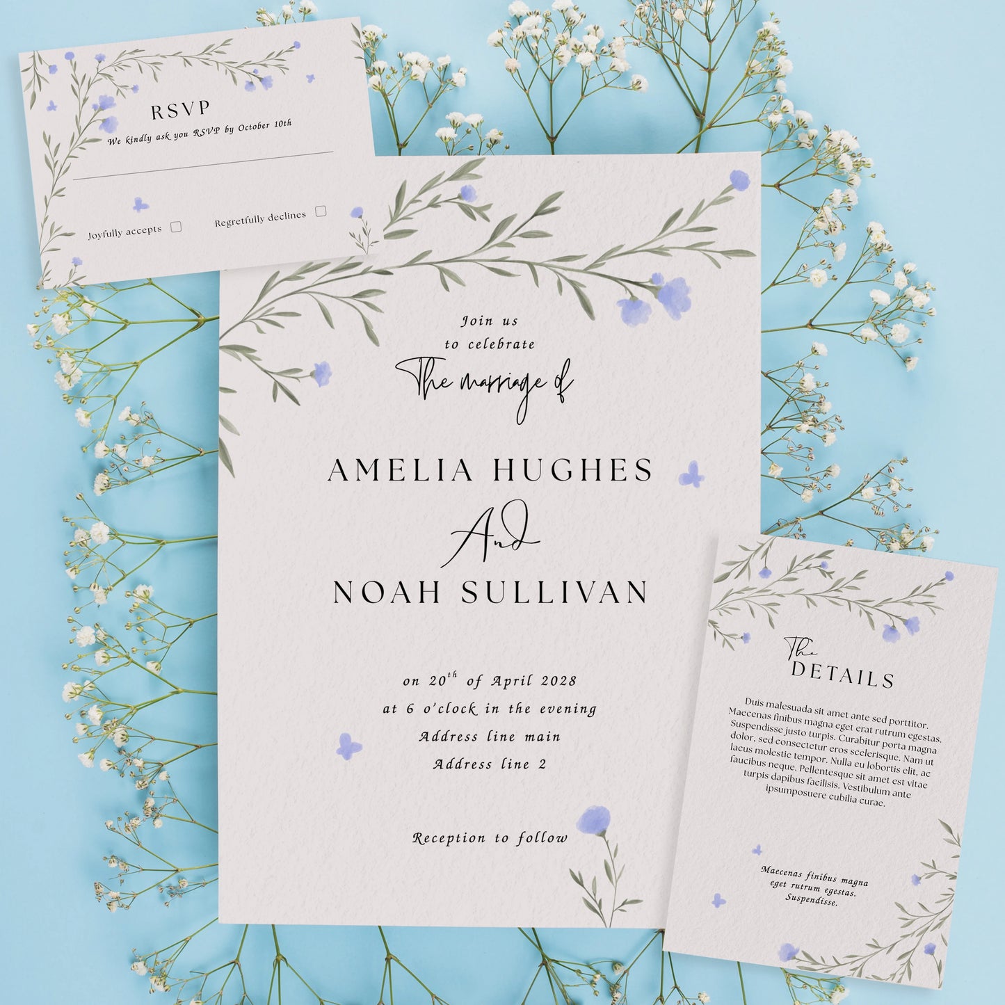 Wedding Invitation Templates Bundle