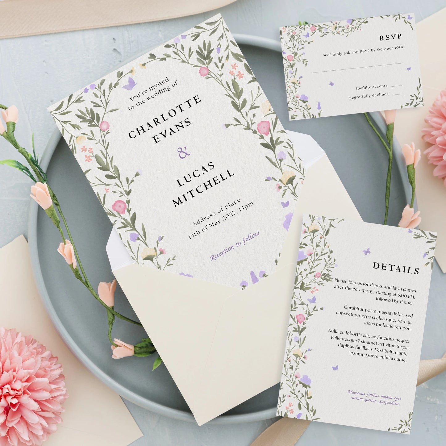 Wedding Invitation Templates Bundle