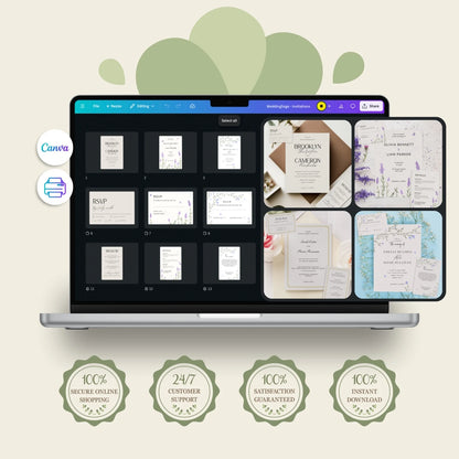 Wedding Invitation Templates Bundle