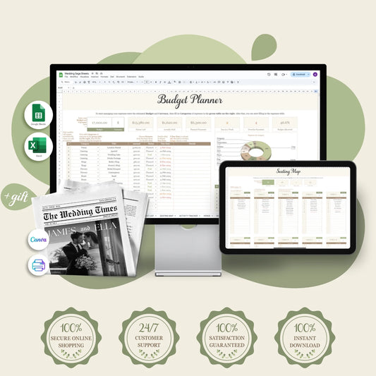 Wedding Spreadsheets